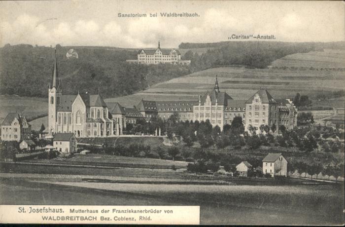 Waldbreitbach Wied Waldbreitbach St. Josefshaus Sanatorium