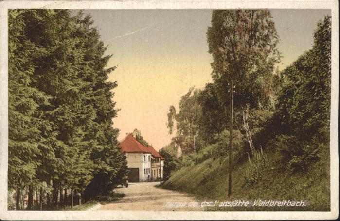 Waldbreitbach Wied Waldbreitbach Kreis Neuwied Heilstätte