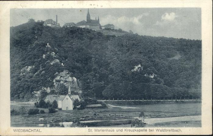 Waldbreitbach Wied Waldbreitbach Wiedbachtal St. Marienhau