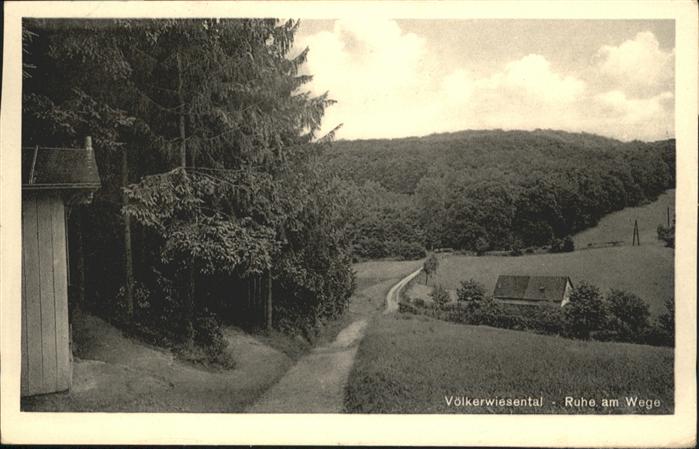 Rengsdorf [Stempelabschlag] Völkerwiesental