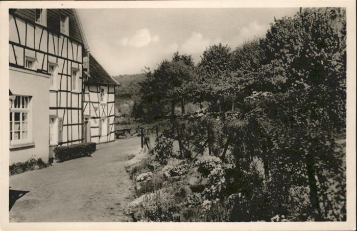 Widdert Solingen Gaststätte zum Fähr Wupper x