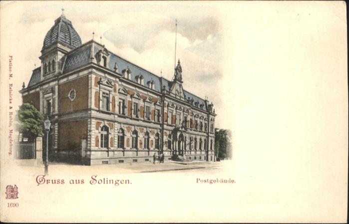 SOLINGEN NRW Postgebaeude