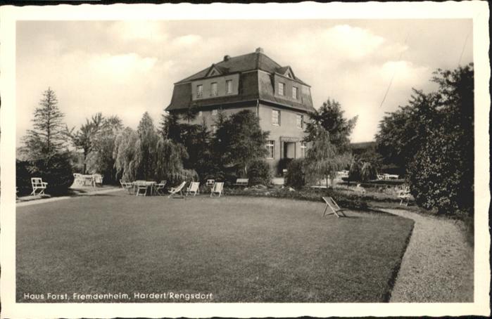 Hardert Rengsdorf Haus Forst Fremdenheim