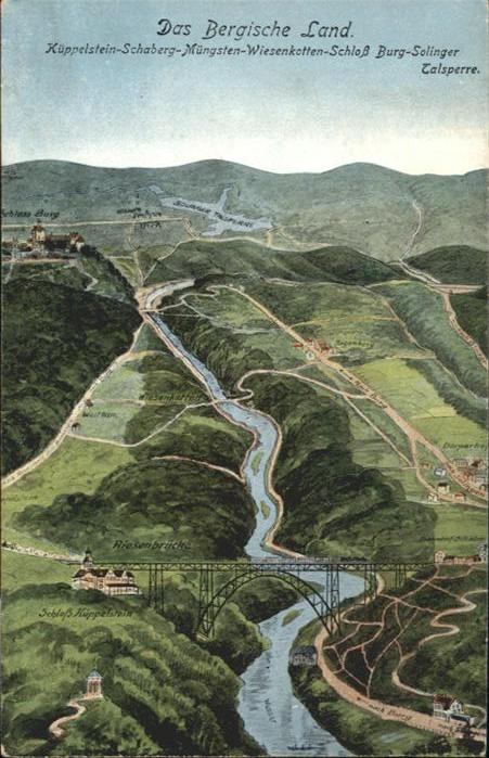 Muengsten rücke Bergische Land Küppelstein Schabe