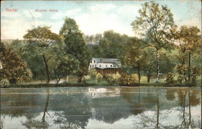 Ohligs [Stempelabschlag] Ittertal Brucher Mühl