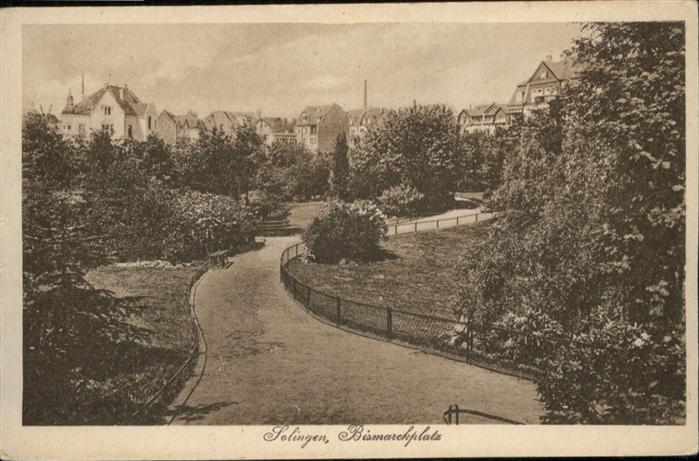 SOLINGEN NRW Bismarckplatz