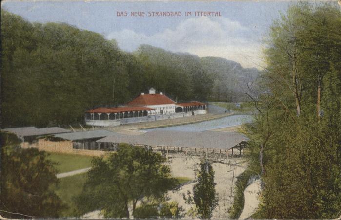 Wald Solingen [Stempelabschlag] Strandbad Ittertal