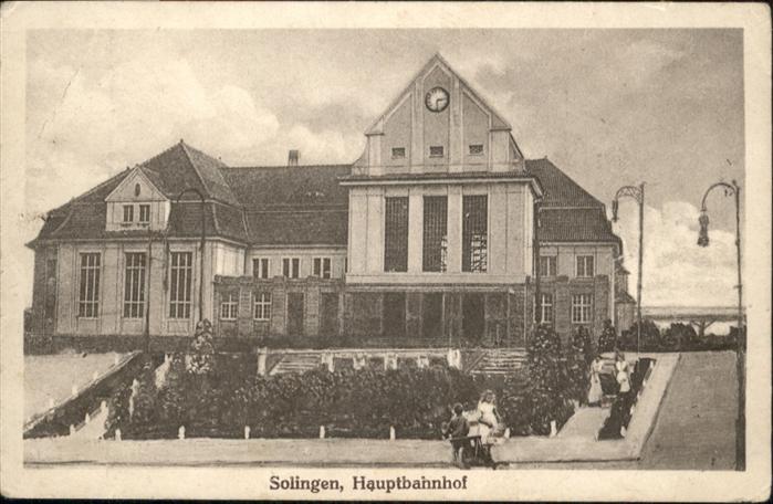 SOLINGEN NRW Bahnhof