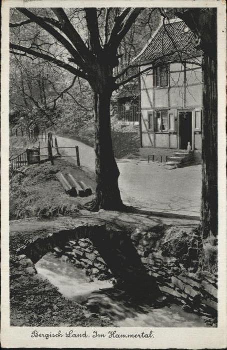 SOLINGEN NRW [Stempelabschlag] Hammertal