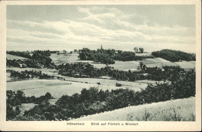 Hoehscheid ürkelt Widdert *