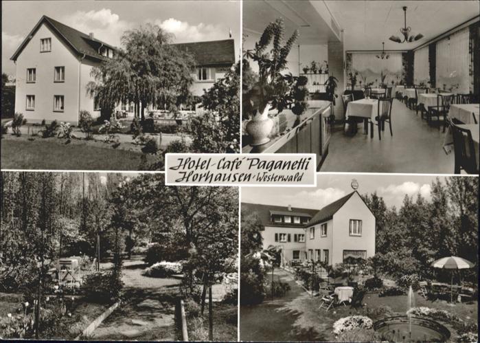 Horhausen Westerwald Hotel-Cafe Paganetti
