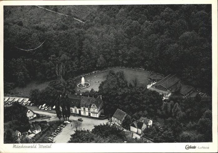Wald Solingen Märchenwald Ittertal Fliegeraufnahme