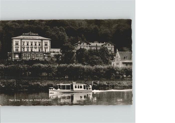 Bad Ems Albert Kurheim Schiff