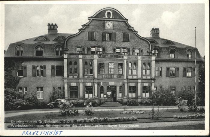 Dabringhausen Grosseledder Dabringhausen Krankenhaus