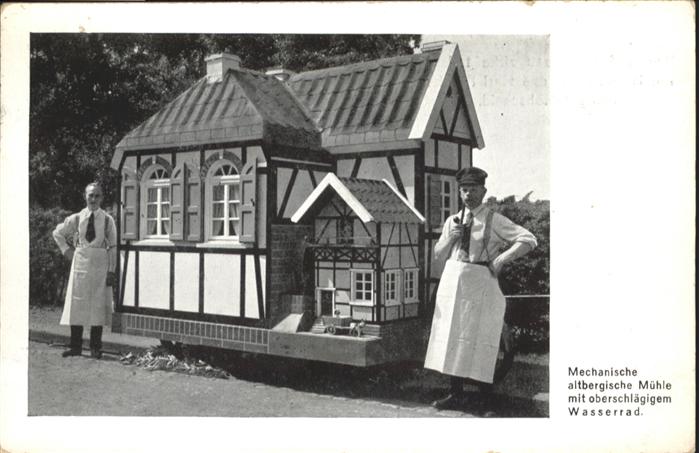 SOLINGEN NRW Modell Muehle Heinrich Greis Karl Pfuhler