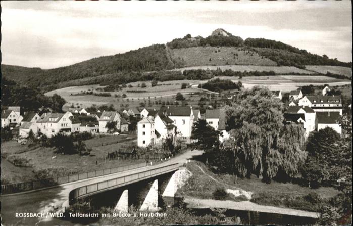 Rossbach Wied Brücke Häubchen x