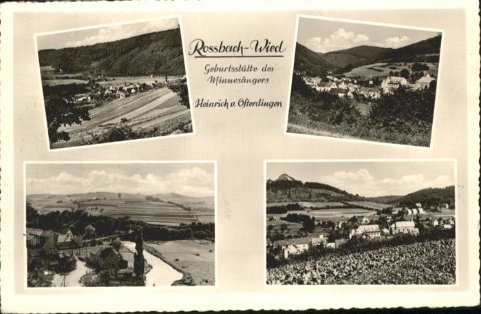 Rossbach Wied Geburtsstätte Minnesänger Heinrich von