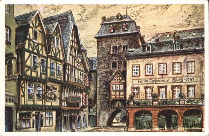 Linz Rhein Burgplatz Rheintor Hotel Restaurant Bur