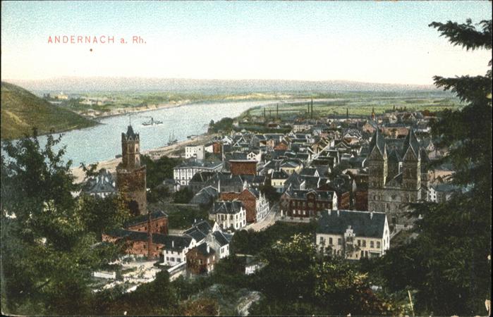 Andernach Rhein Rheinland-Pfalz