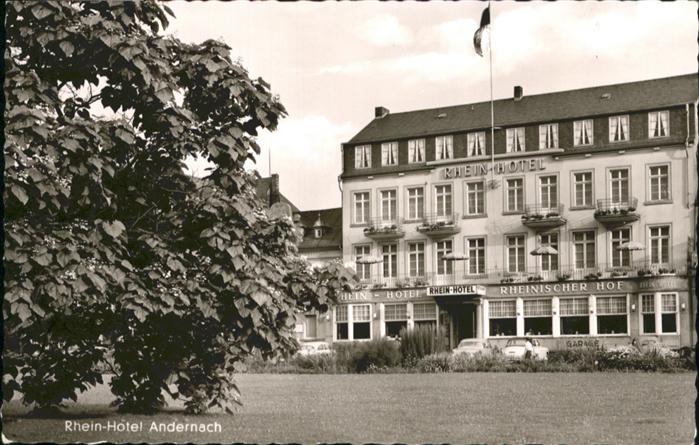 Andernach Rhein Rheinland-Pfalz Rhein-Hotel