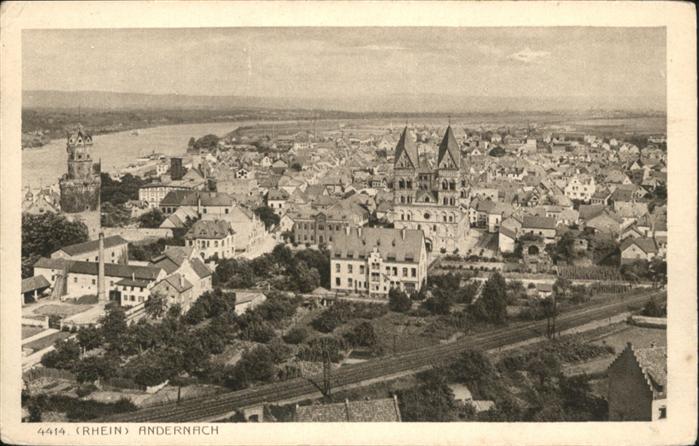 Andernach Rhein Rheinland-Pfalz