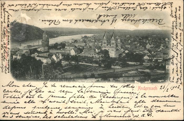 Andernach Rhein Rheinland-Pfalz