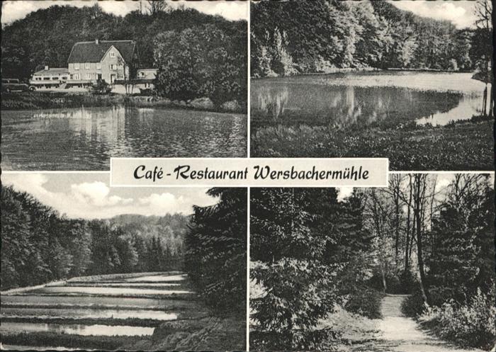 Witzhelden Cafe Restaurant Wersbacher Mühle