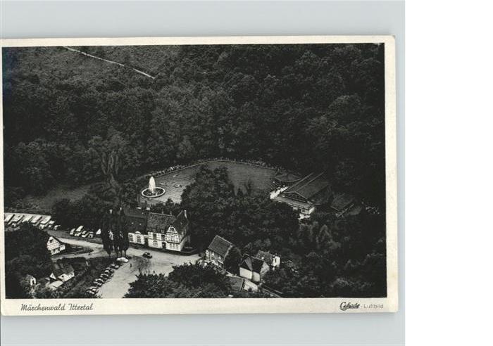 Wald Solingen Märchenwald Ittertal Fliegeraufnahme