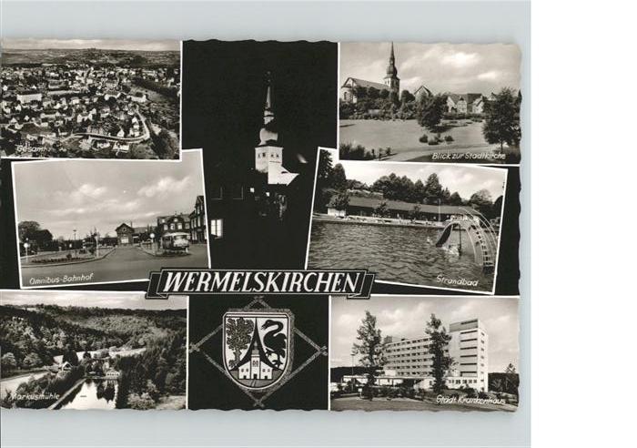 Wermelskirchen Omnibus-Bahnhof Markusmühle Strandbad