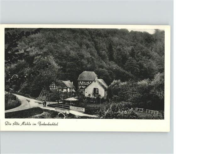 Niederbreitbach Fockenbachtal Alte Mühle
