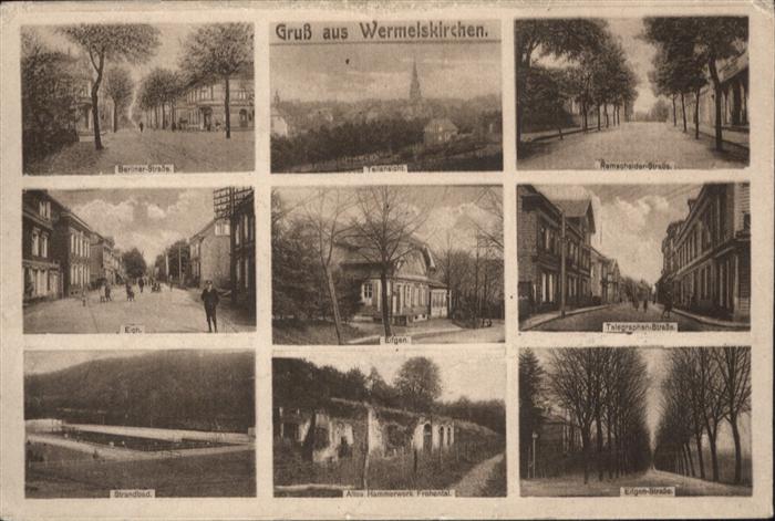 Wermelskirchen Berlinerstrasse Remscheiderstrasse Eich