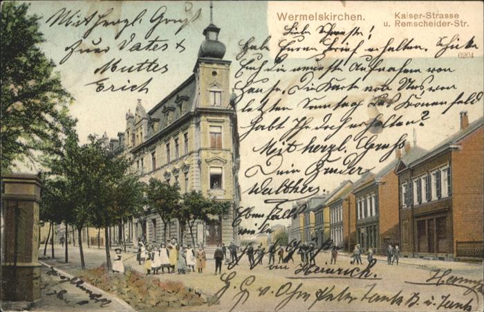 Wermelskirchen Kaiserstrasse Remscheiderstrasse