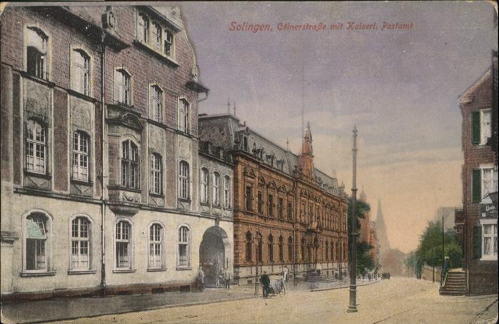 Solingen Kölnerstrasse Postamt
