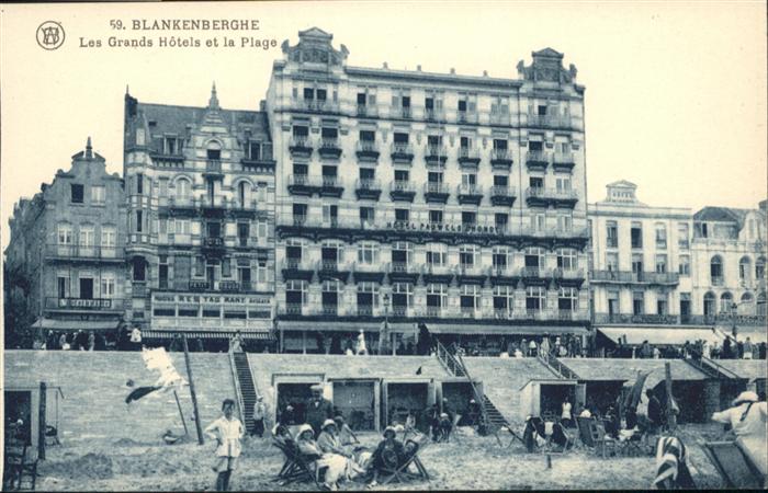Blankenberghe Grand Hotel Plage