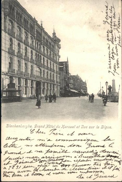 Blankenberghe Grand Hotel Kursaal