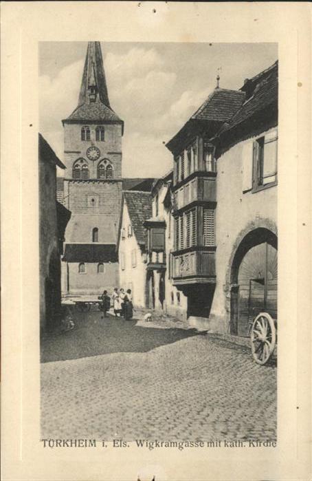 Tuerkheim Elsass Wigkramgasse Kirche