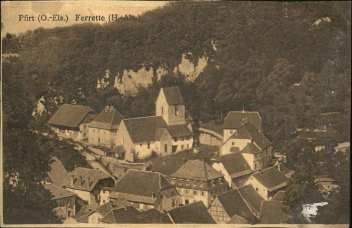Pfirt Ferrette Elsass Alsace