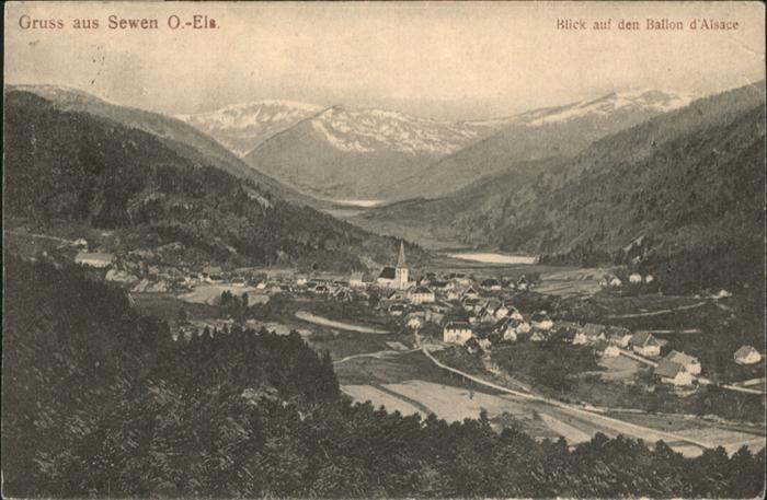 Sewen Elsass Ballon Alsace