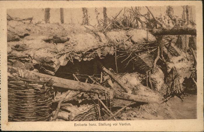 Verdun Meuse Verdun Stellung