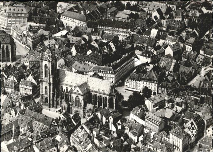 Colmar Haut Rhin Elsass Colmar Fliegeraufnahme 2