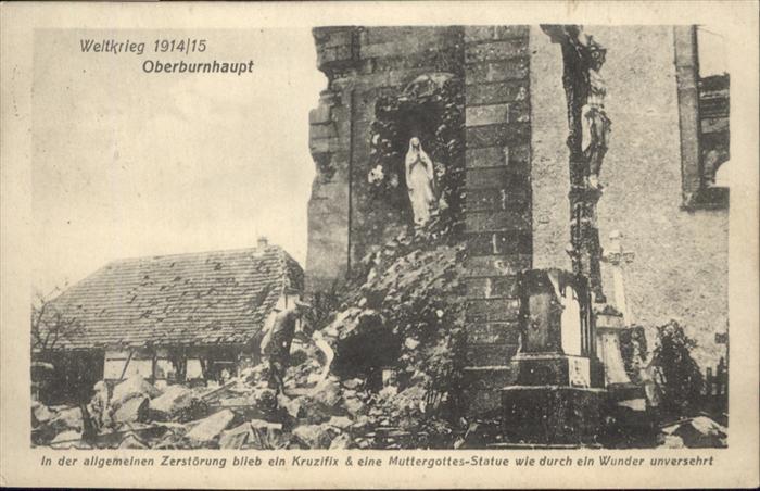 Oberburnhaupt Kirche Zerstörung
