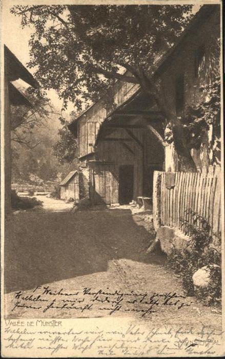 Munster Haut Rhin Elsass Münster_Elsass Münstertal Vallee x