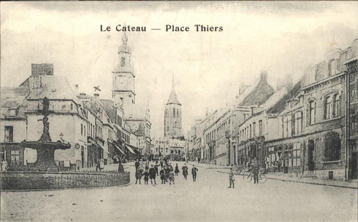 Le Cateau-Cambresis Le_Cateau Place Thiers