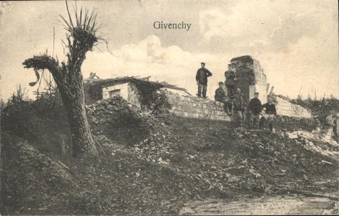 Givenchy-en-Gohelle Zerstörung
