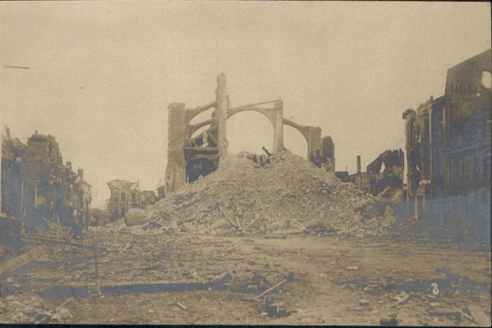 Lens Pas-de-Calais Lens Zerstörung