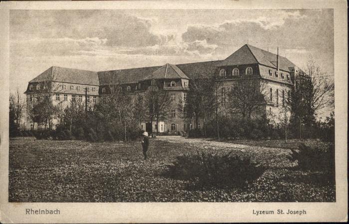 Rheinbach NRW Lyzeum St Joseph