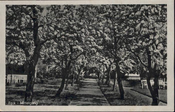 Niederdollendorf Park Eisenbahn Erholungsheim