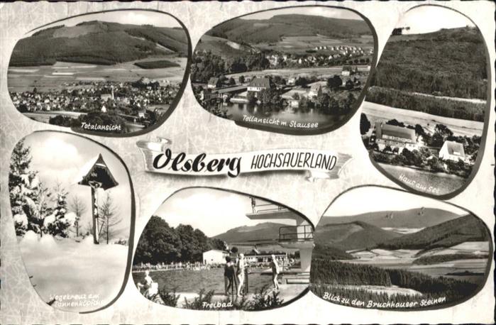 Olsberg Sauerland Olsberg Stausee Bruchhauser Steinen Weg