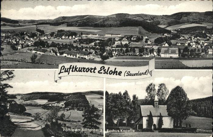 Eslohe Sauerland Eslohe Böttenberg Rochus Kapelle