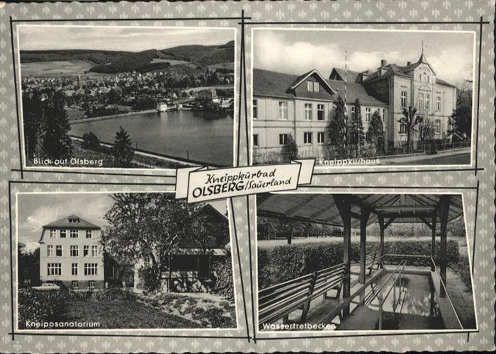 Olsberg Sauerland Olsberg Kneipp Kurhaus Sanatorium Wasse
